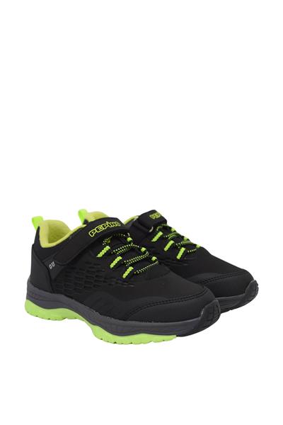 Pepino Unisex Çocuk Outdoor Spor Ayakkabı Siyah Yeşil P-1572