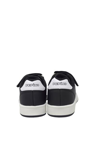 Pepino Unisex Çocuk Sneakers Spor Ayakkabı Siyah Beyaz P-1539