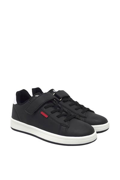 Pepino Unisex Çocuk Sneakers Spor Ayakkabı Siyah Beyaz P-1539