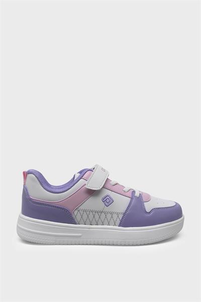 Pepino Unisex Çocuk Spor Ayakkabı Beyaz Lila P-1603