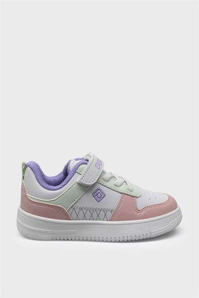 Pepino Unisex Çocuk Spor Ayakkabı Beyaz Pudra P-1603
