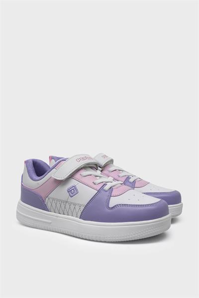 Pepino Unisex Çocuk Spor Ayakkabı Beyaz Lila P-1603