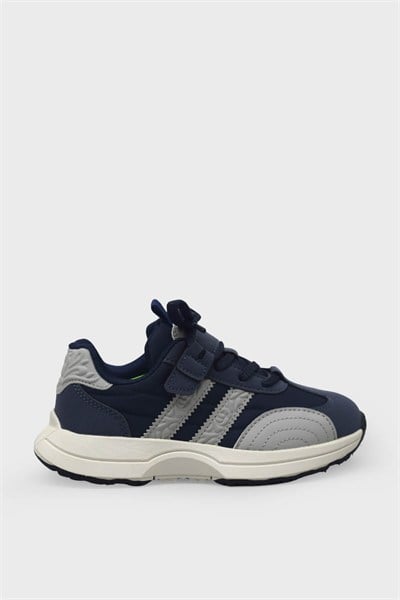 Pepino Unisex Çocuk Spor Ayakkabı Lacivert Gri P-2341
