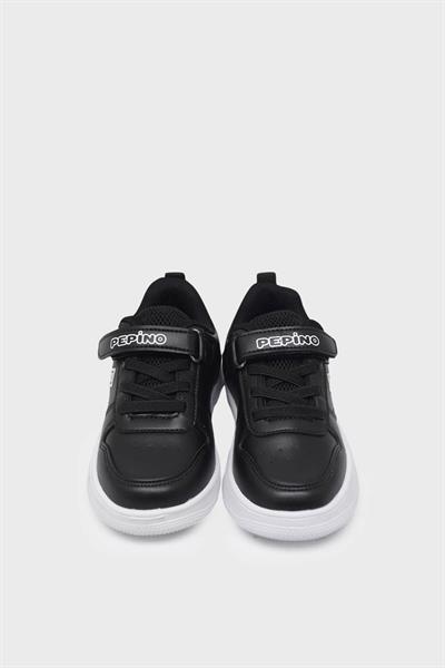 Pepino Unisex Çocuk Spor Ayakkabı Siyah Beyaz P-1603