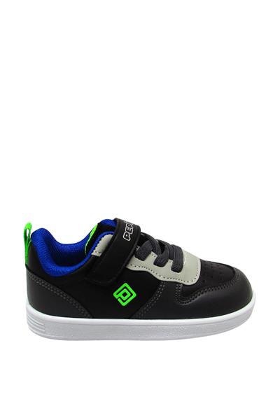 Pepino Unisex Çocuk Spor Ayakkabı Siyah Füme P-1204