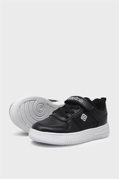 Pepino Unisex Çocuk Spor Ayakkabı Siyah Beyaz P-1603
