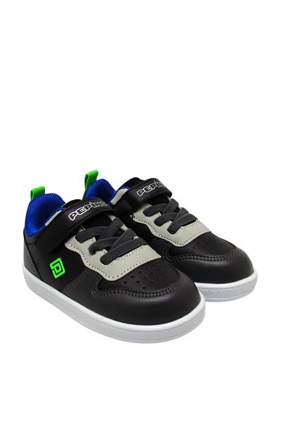 Pepino Unisex Çocuk Spor Ayakkabı Siyah Füme P-1204