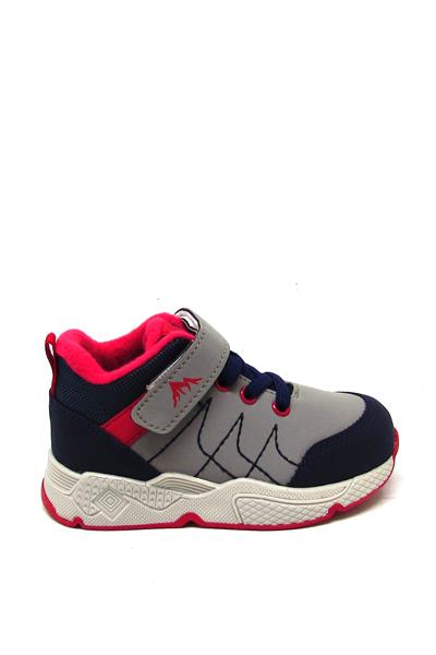 Pepino Unisex Çocuk Spor Bot Gri Lacivert P-1519