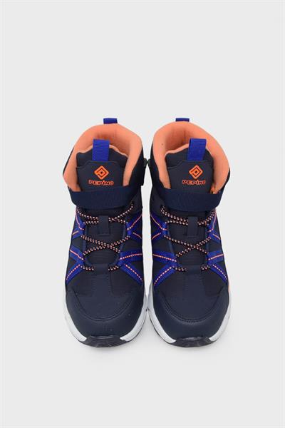 Pepino Unisex Çocuk Spor Bot Siyah Lacivert P-1775