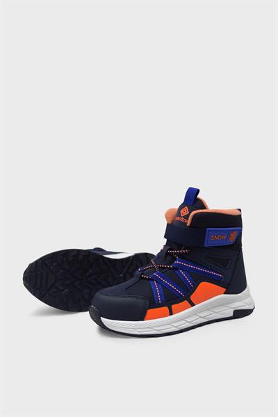 Pepino Unisex Çocuk Spor Bot Siyah Lacivert P-1775