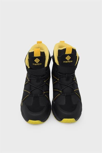 Pepino Unisex Çocuk Spor Bot Siyah Sarı P-1775