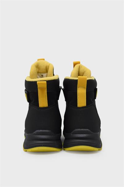 Pepino Unisex Çocuk Spor Bot Siyah Sarı P-1775