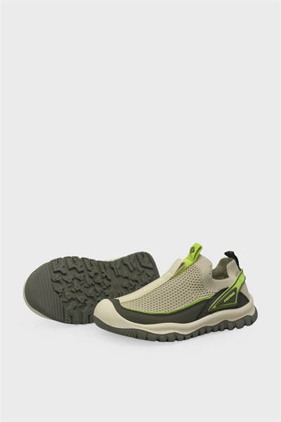 Pepino Unisex Çocuk Streçli Spor Ayakkabı Krem P-2233