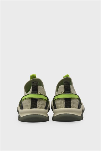 Pepino Unisex Çocuk Streçli Spor Ayakkabı Krem P-2233