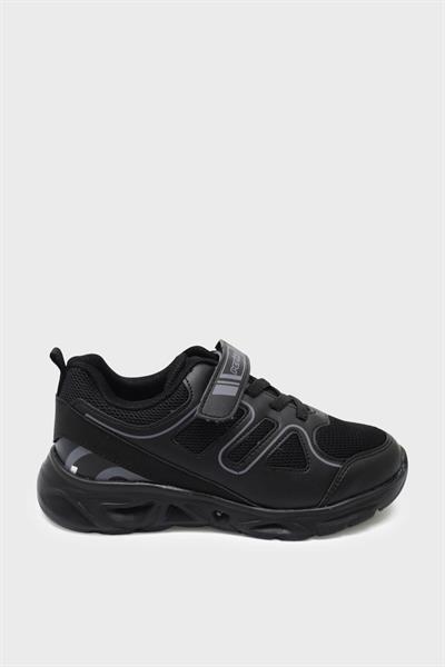 Pepino Unisex Çocuk Yazlık Spor Ayakkabı Siyah P-1623