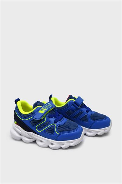 Pepino Unisex Çocuk Yazlık Spor Ayakkabı Saks Mavisi P-1623