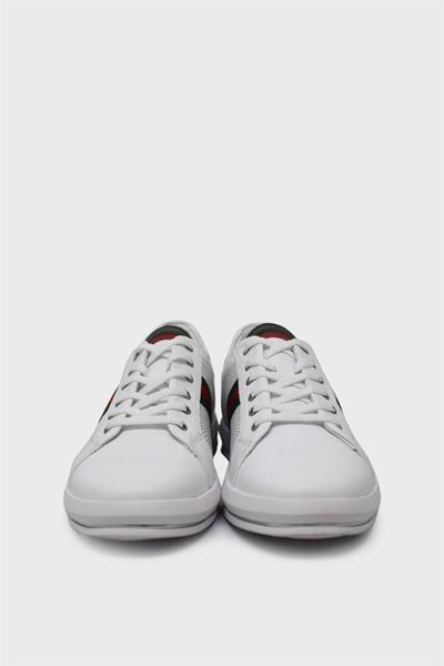 Pepita Erkek Deri Sneakers Beyaz SRLR6572
