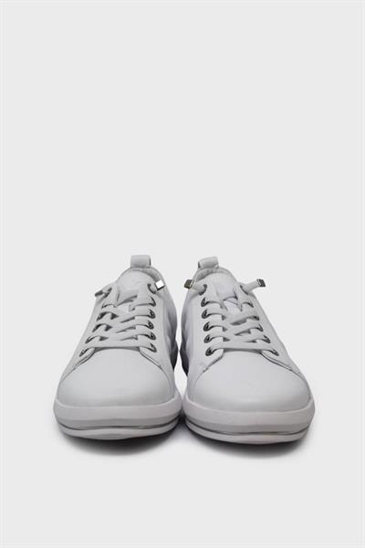 Pepita Erkek Deri Sneakers Beyaz SRLR6692