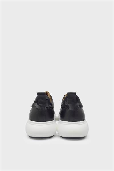 Pepita Erkek Deri Sneakers Siyah SRLR-6589