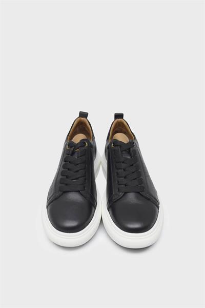 Pepita Erkek Deri Sneakers Siyah SRLR-6589