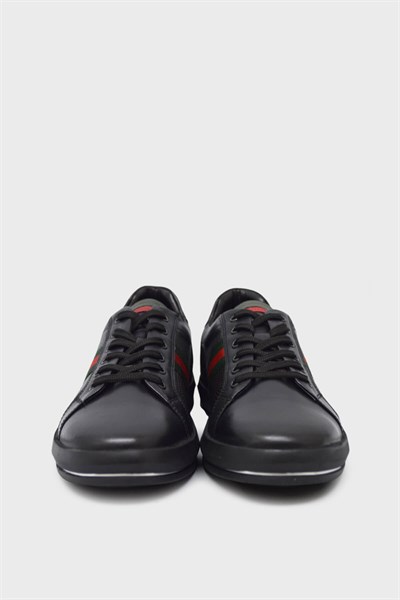 Pepita Erkek Deri Sneakers Siyah SRLR6572