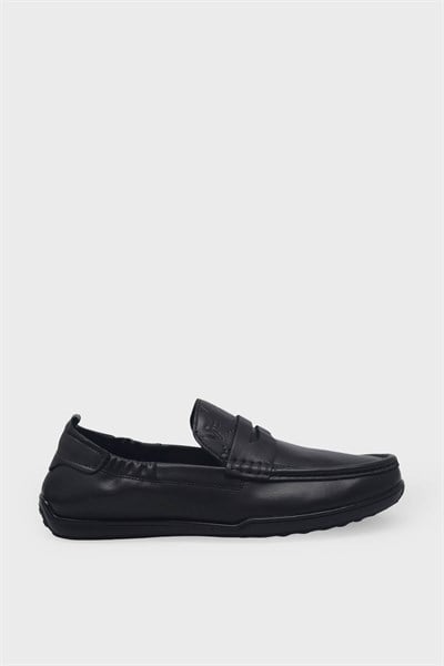 Pepita Erkek Loafer Deri Ayakkabı Siyah SRLR-M420