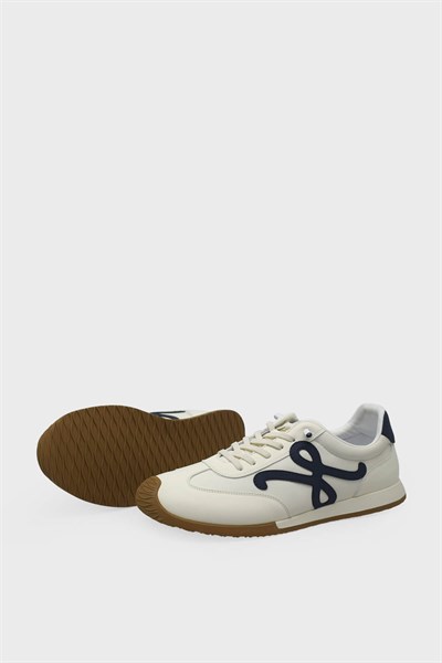 Pepita Erkek Sneakers Beyaz SRLR-E472