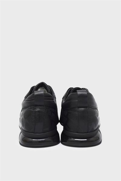 Pepita Erkek Yazlık Deri Sneakers Siyah SRLR6583