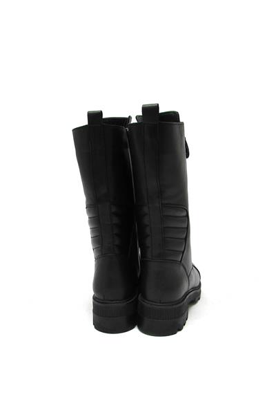 Pepita Kadın Postal Deri Bot Siyah SRLR8954