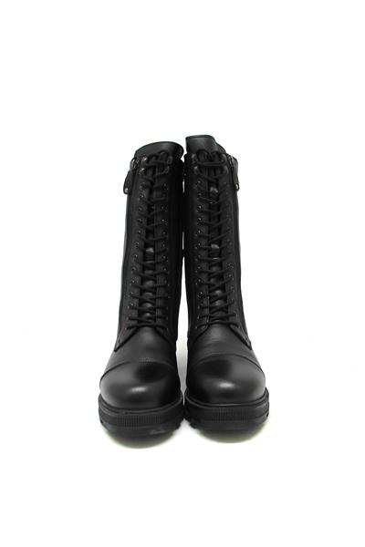 Pepita Kadın Postal Deri Bot Siyah SRLR8954