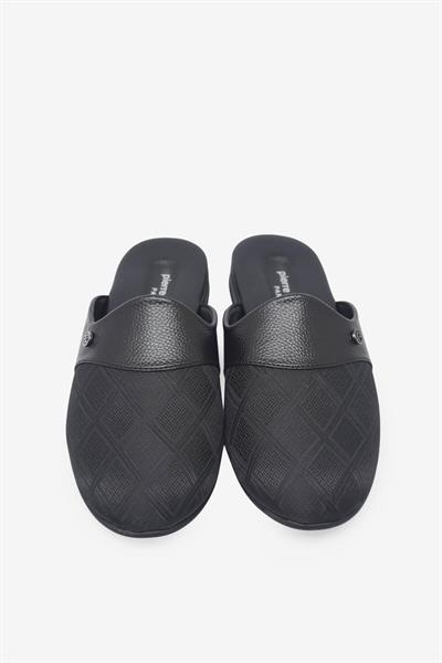 Pierre Cardin Damat Terliği Siyah PC-55366