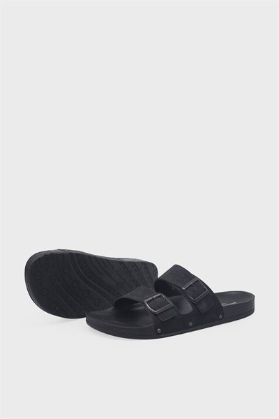 Pierre Cardin Erkek Günlük Terlik Siyah PC-7038
