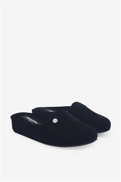 Pierre Cardin Kadın Dolgu Topuk Ev Terliği Siyah PC-55372