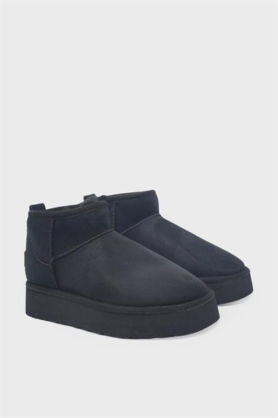 Pierre Cardin Kadın Ugg Bot Siyah PC-52709