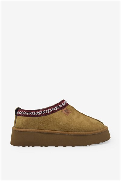Pierre Cardin Kadın Ugg Günlük Ev Terliği Taba PC-54395