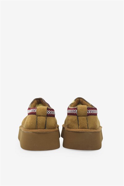 Pierre Cardin Kadın Ugg Günlük Ev Terliği Taba PC-54395