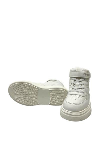 Pinokyo Unisex Çocuk Jordan Spor Ayakkabı Beyaz PNKY-CHICAGO