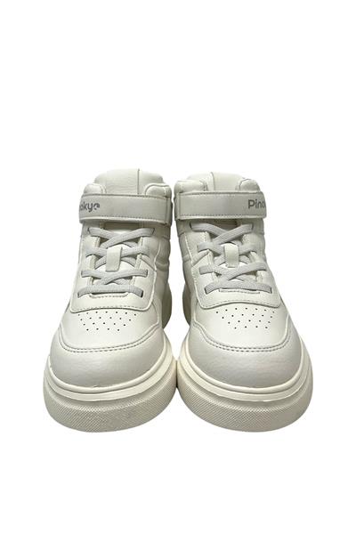 Pinokyo Unisex Çocuk Jordan Spor Ayakkabı Beyaz PNKY-CHICAGO