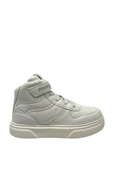 Pinokyo Unisex Çocuk Jordan Spor Ayakkabı Beyaz PNKY-CHICAGO