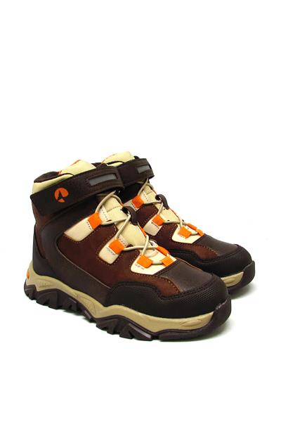 Pinokyo Unisex Çocuk Spor Bot Bej Kahve PNKY-BARCELONA