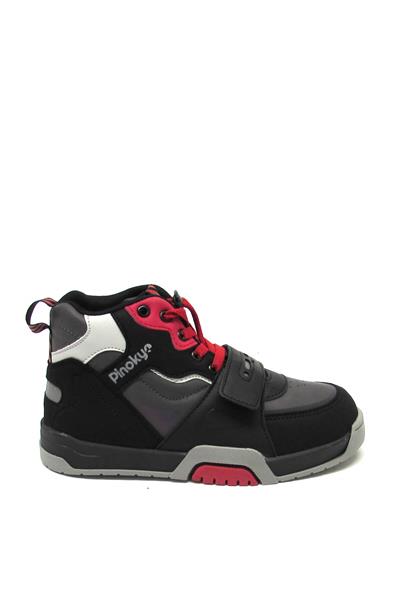 Pinokyo Unisex Çocuk Spor Bot Siyah PNKY-İSTANBUL