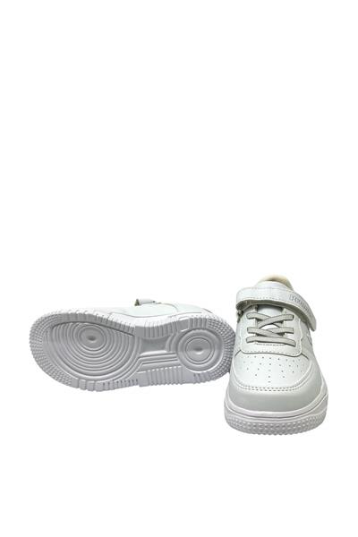 Promax Unisex Çocuk Cırtlıı Spor Ayakkabı Beyaz PRMX1766