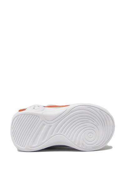 Promax Unisex Çocuk Işıklı Cırtlı Spor Ayakkabı Gri PRMX1772