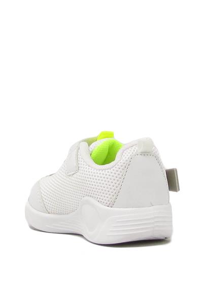 Promax Unisex Çocuk Işıklı Cırtlı Spor Ayakkabı Beyaz PRMX1772