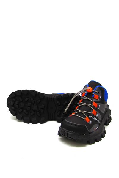 Promax Unisex Çocuk Spor Bot Siyah Saks Mavi PRMX-1794