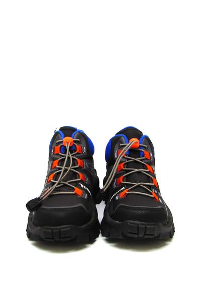 Promax Unisex Çocuk Spor Bot Siyah Saks Mavi PRMX-1794