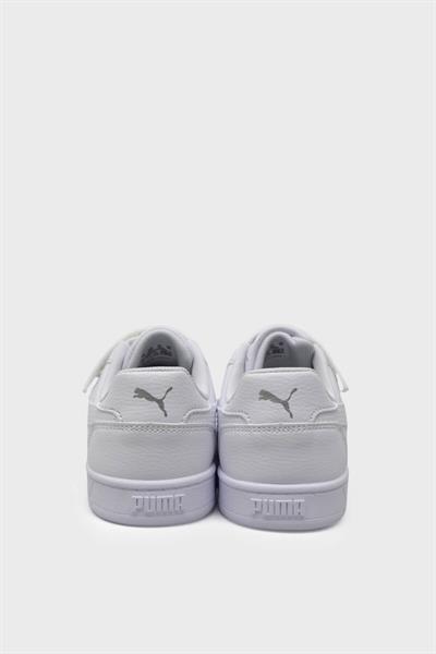 Puma Caven 2.0 AC+PS Unisex Çocuk Ayakkabı Beyaz Gümüş 393839 