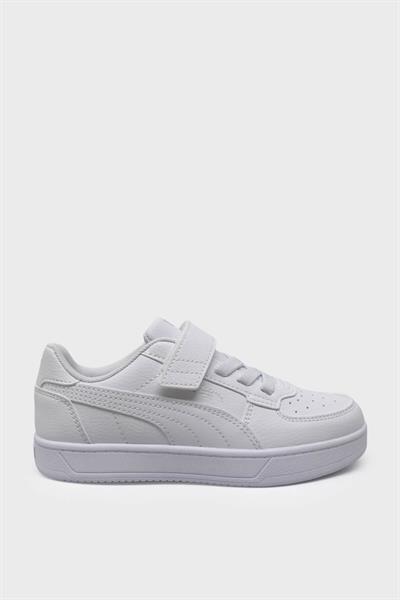 Puma Caven 2.0 AC+PS Unisex Çocuk Ayakkabı Beyaz Gümüş 393839 