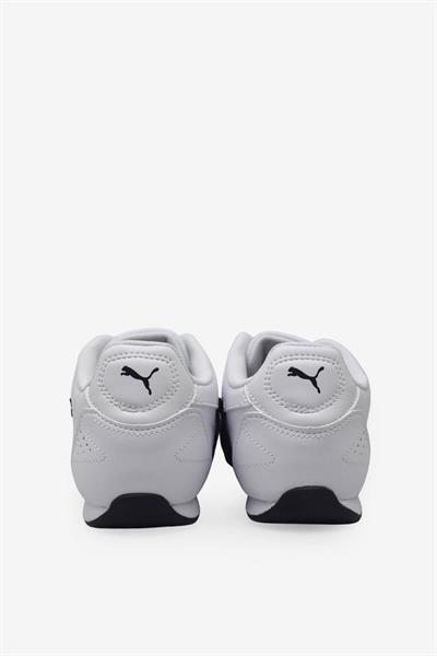Puma Erkek Catch Spor Ayakkabı Beyaz Siyah 402679