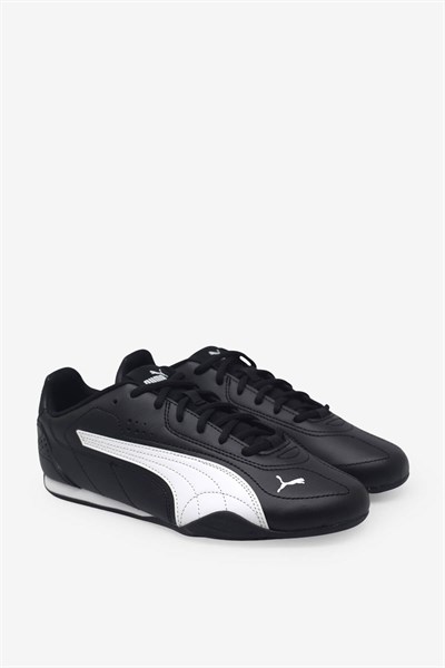 Puma Erkek Catch Spor Ayakkabı Siyah Beyaz 402679